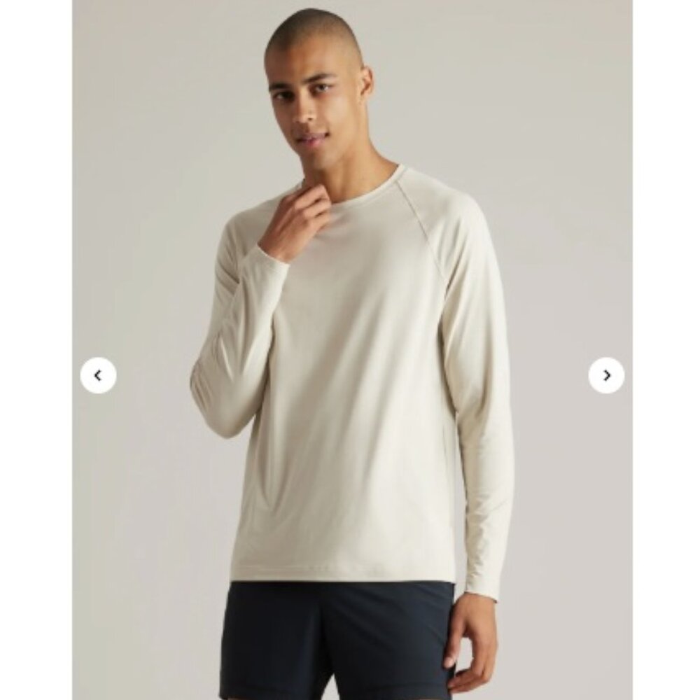 NWT Rhone Reign Long Sleeve, Sandstone Tan | Size XXL
